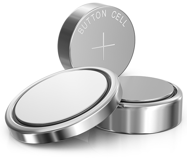 Button/coin cell batteries