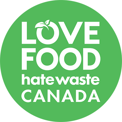 Love Food hate waste Canada logo